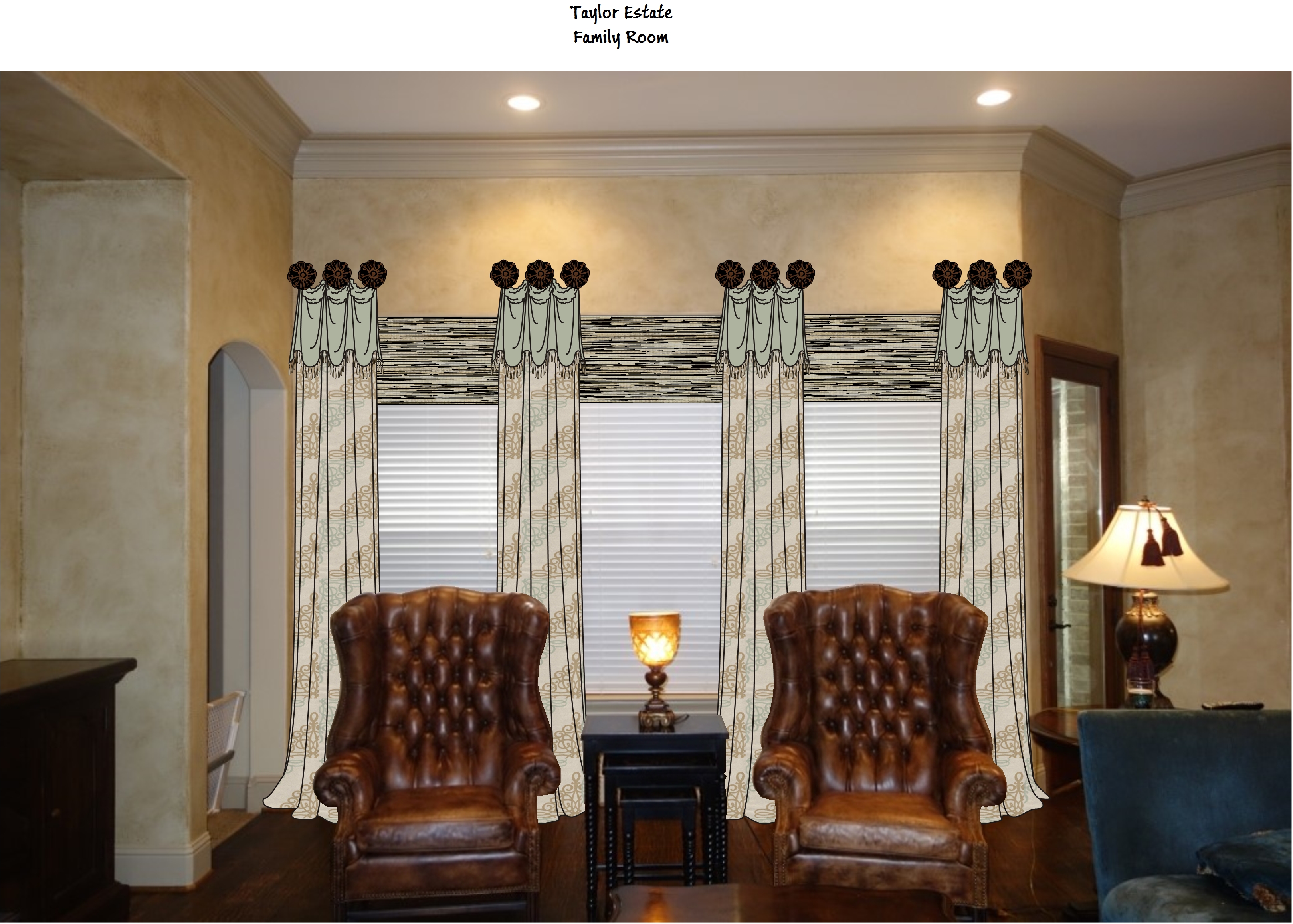 Family room rendering